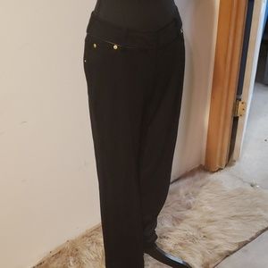 Miss Tina size 8 black pants